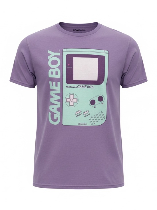 Nintendo Other - Nintendo Game Boy Graphic Tee - Lavender with Mint Print